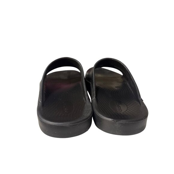 Oofos OOriginal Black Slide Sandals Mens 13 Comfortable Arch Support - Picture 4 of 6